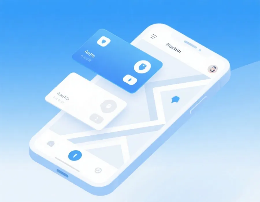 幸运飞艇官方入口与手机访问示意图